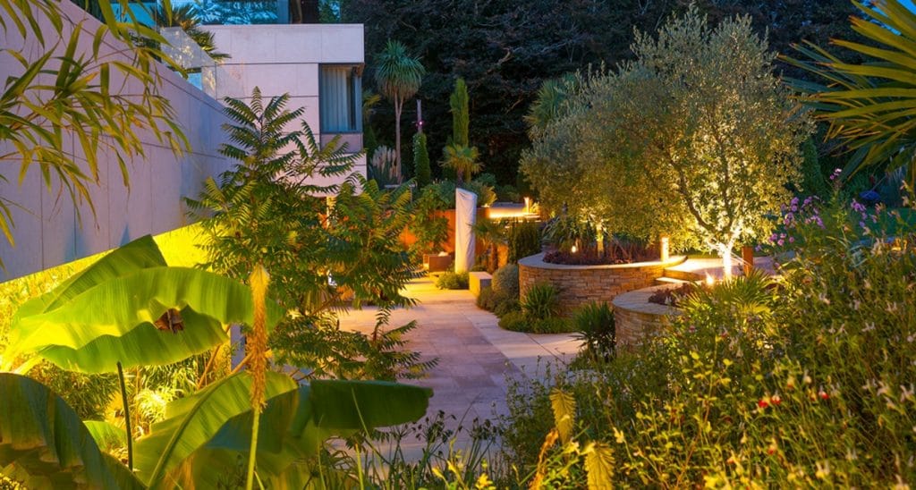 Terrace garden in south Dublin